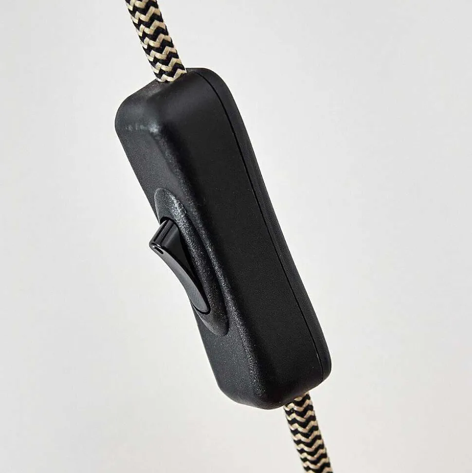 Applique Murale Montgomery Bois Fonce, Noir, 1 Lumiere