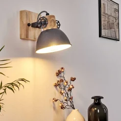 Applique Murale Orny Bois Clair, 1 Lumiere