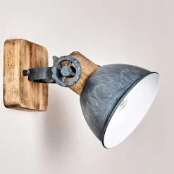 Applique Murale Orny Bois Clair, 1 Lumiere