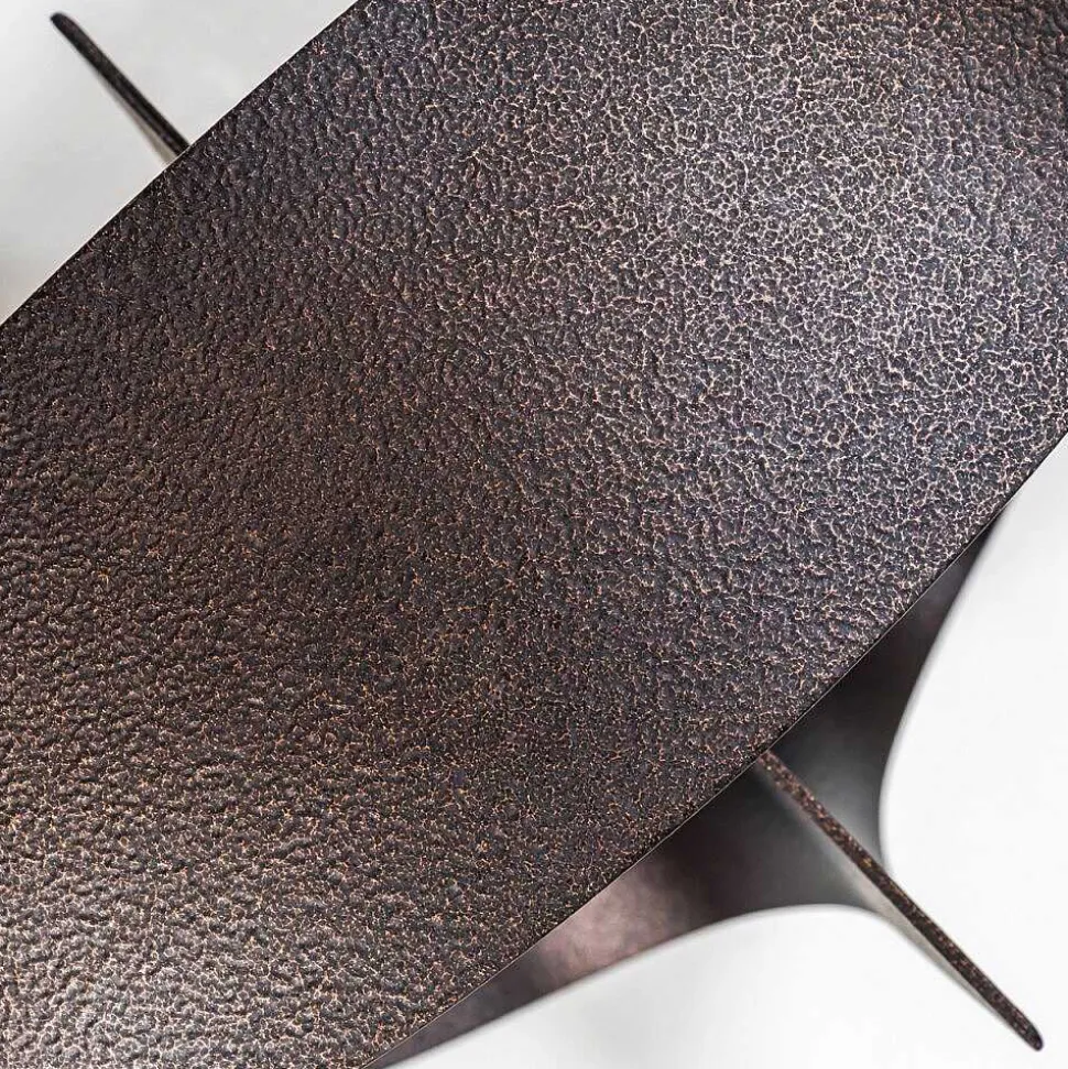 Applique Murale Padua Led Brun, 2 Lumieres