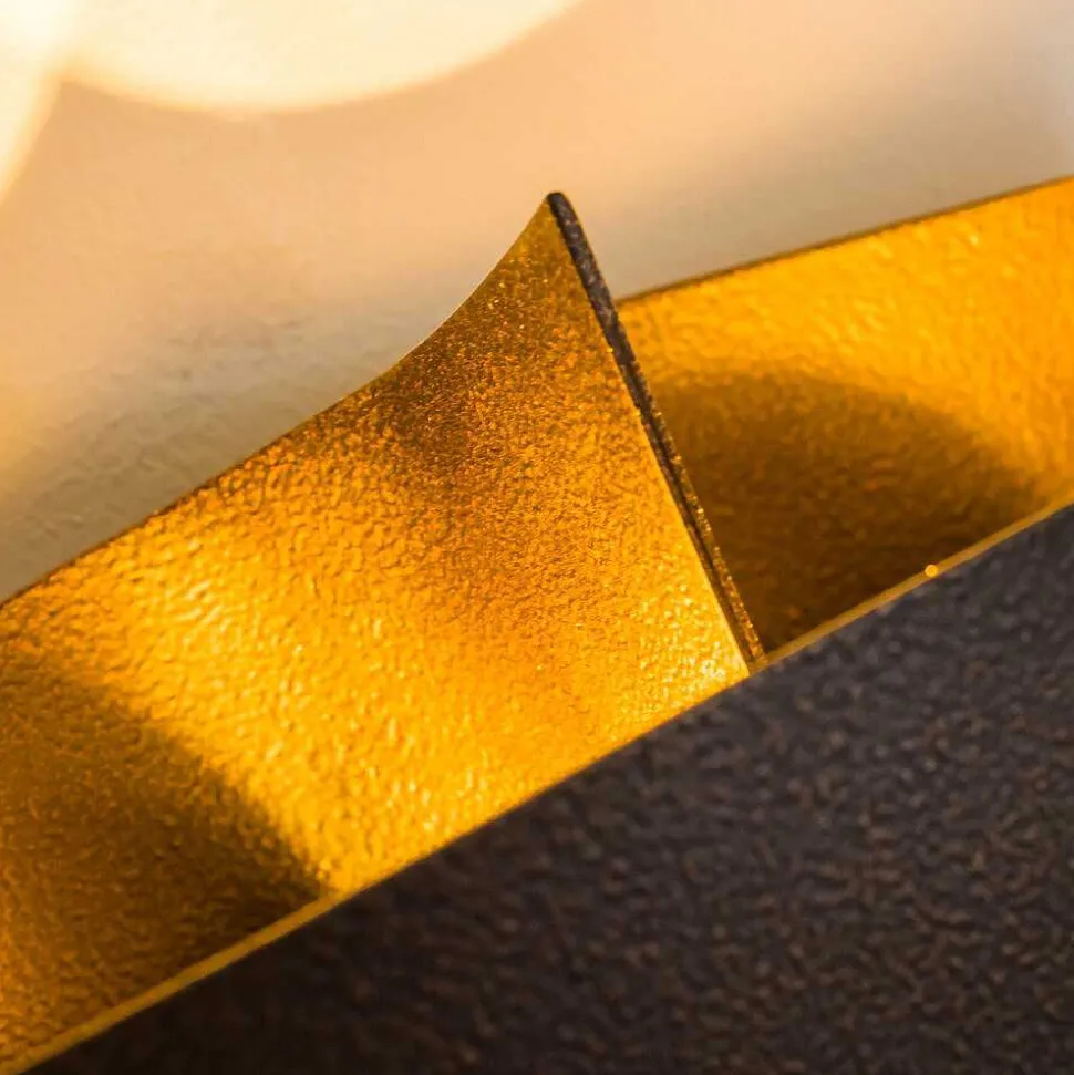 Applique Murale Padua Led Brun, 2 Lumieres