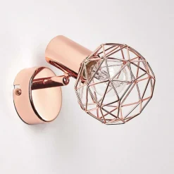 Applique Murale Palmira Cuivre, 1 Lumiere