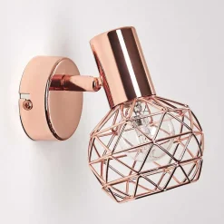 Applique Murale Palmira Cuivre, 1 Lumiere