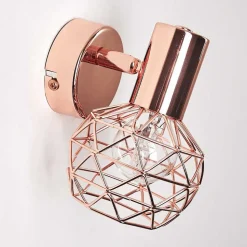 Applique Murale Palmira Cuivre, 1 Lumiere