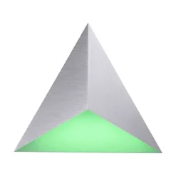 Applique Murale Paul Neuhaus Neuhaus Q-Tetra Master Led Nickel Mat, 1 Lumiere, Telecommandes, Changeur De Couleurs