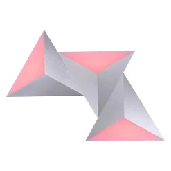 Applique Murale Paul Neuhaus Neuhaus Q-Tetra Satellit Led Nickel Mat, 1 Lumiere, Telecommandes