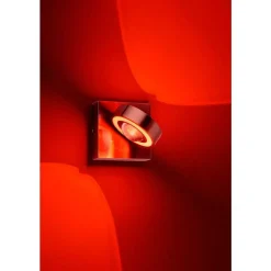 Applique Murale Paul Neuhaus Q-Mia Led Argente, 2 Lumieres, Telecommandes, Changeur De Couleurs