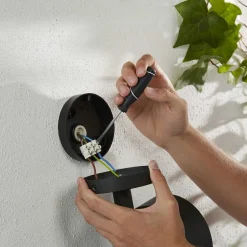 Applique Murale Philips Hue White & Color Ambiance Attract Led Noir, 1 Lumiere