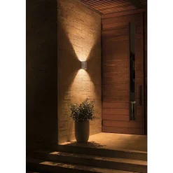 Applique Murale Philips Hue White & Color Ambiance Resonate Led Acier Inoxydable, 2 Lumieres
