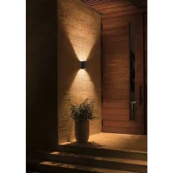 Applique Murale Philips Hue White & Color Ambiance Resonate Led Noir, 2 Lumieres
