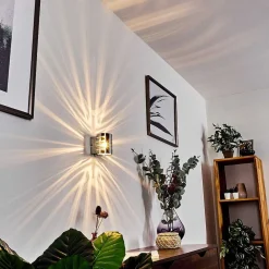 Applique Murale Ponte Chrome, 1 Lumiere