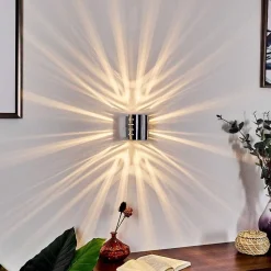 Applique Murale Ponte Chrome, 1 Lumiere