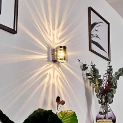 Applique Murale Ponte Chrome, 1 Lumiere