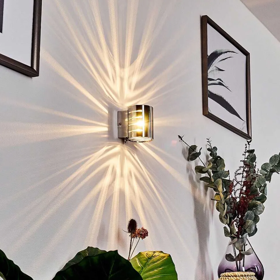 Applique Murale Ponte Chrome, 1 Lumiere