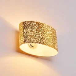 Applique Murale Rapar Chrome, Or, 1 Lumiere