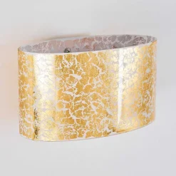 Applique Murale Rapar Chrome, Or, 1 Lumiere