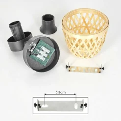 Applique Murale Rombarral Ecru, 1 Lumiere