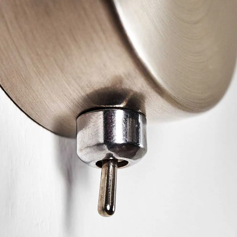 Applique Murale Safari Chrome Brosse, 1 Lumiere