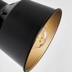 Applique Murale Safari Noir, 1 Lumiere