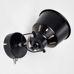 Applique Murale Safari Noir, 1 Lumiere