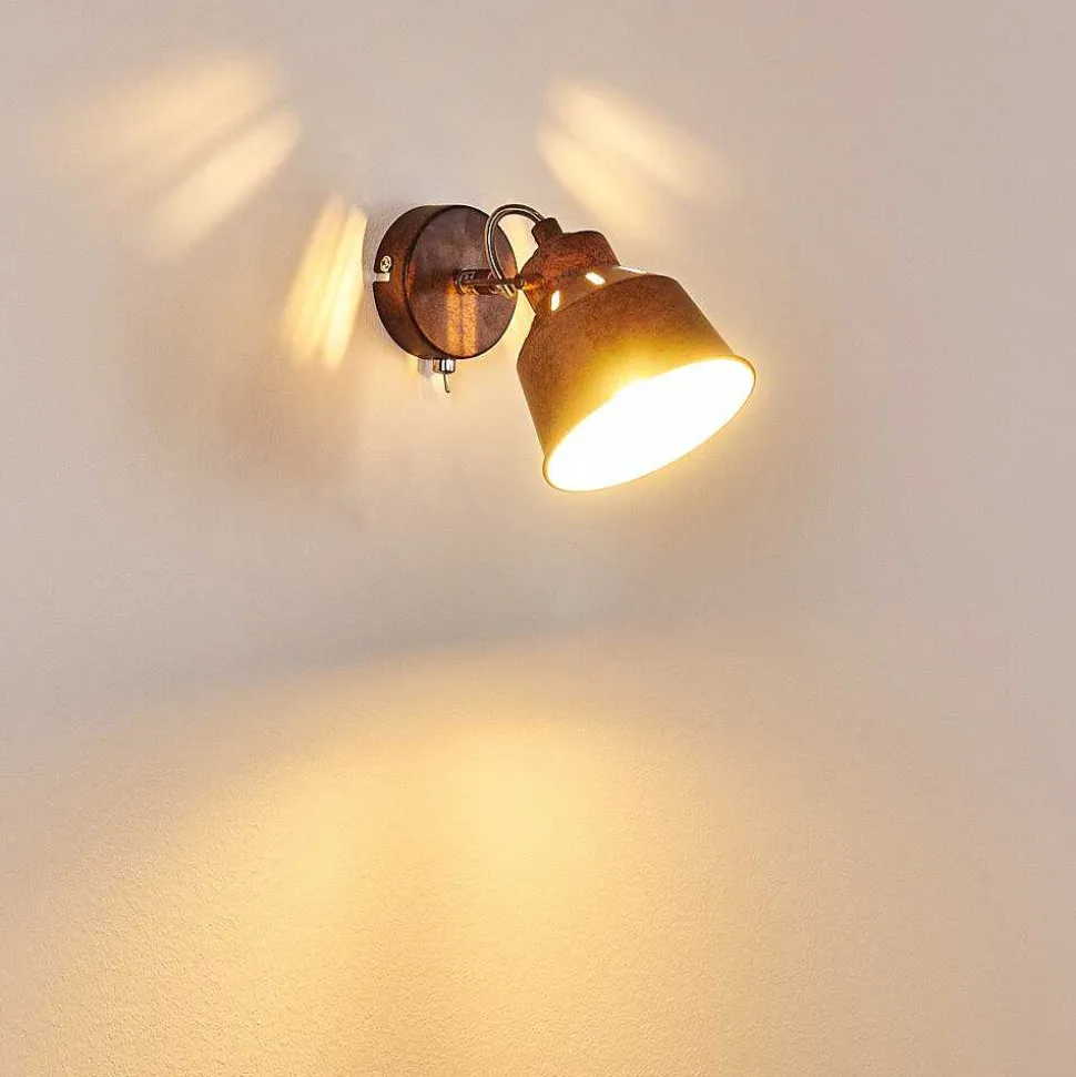 Applique Murale Safari Rouille, 1 Lumiere