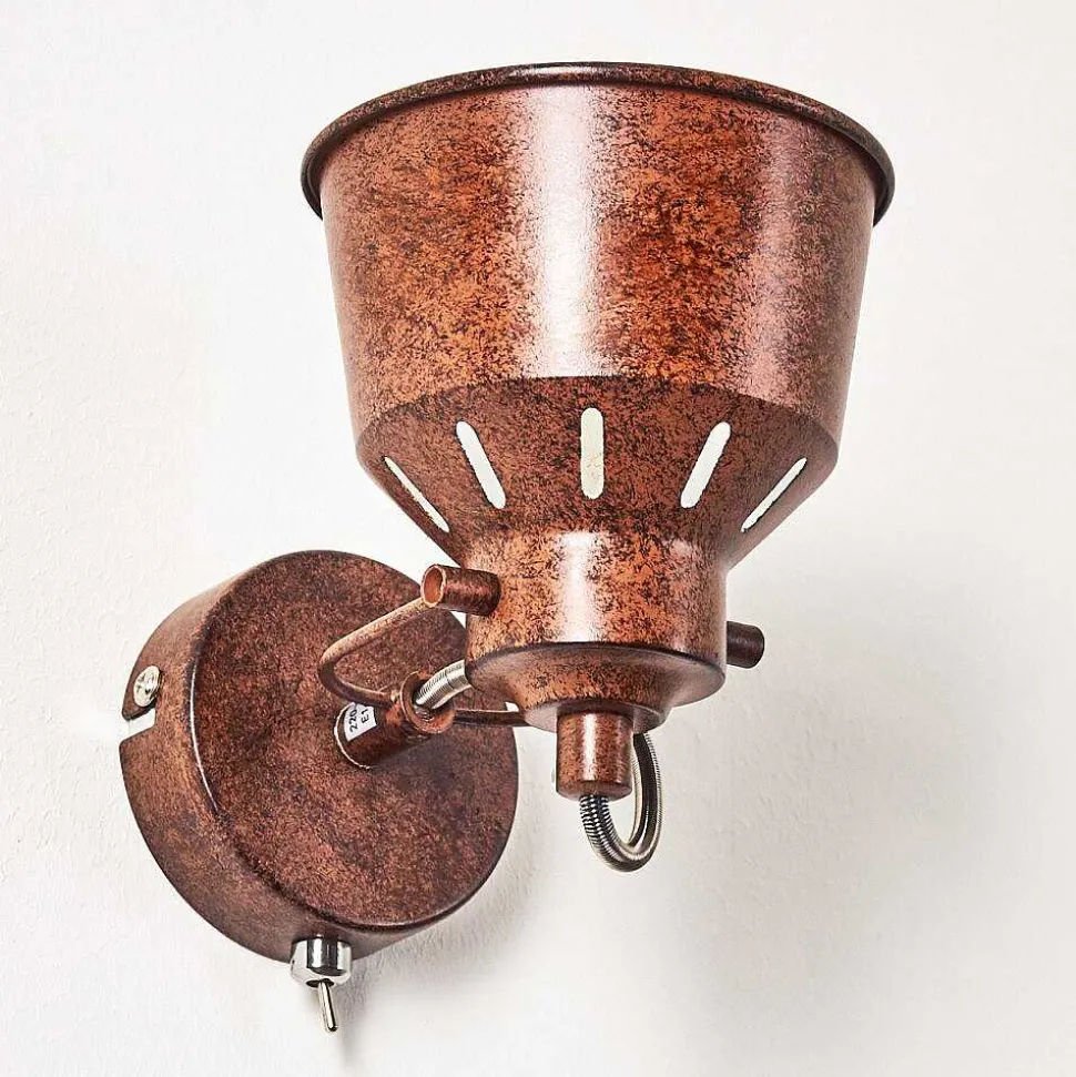 Applique Murale Safari Rouille, 1 Lumiere