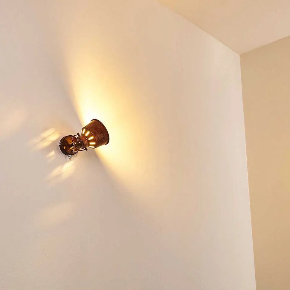 Applique Murale Safari Rouille, 1 Lumiere