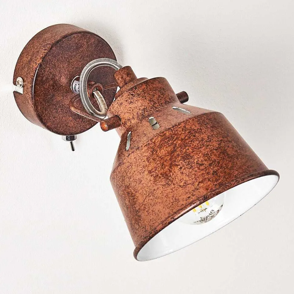 Applique Murale Safari Rouille, 1 Lumiere