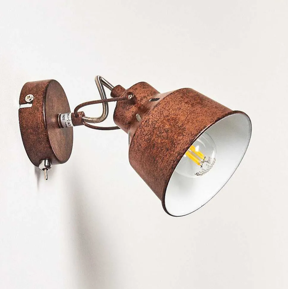 Applique Murale Safari Rouille, 1 Lumiere