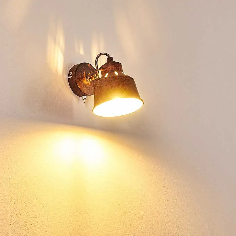 Applique Murale Safari Rouille, 1 Lumiere