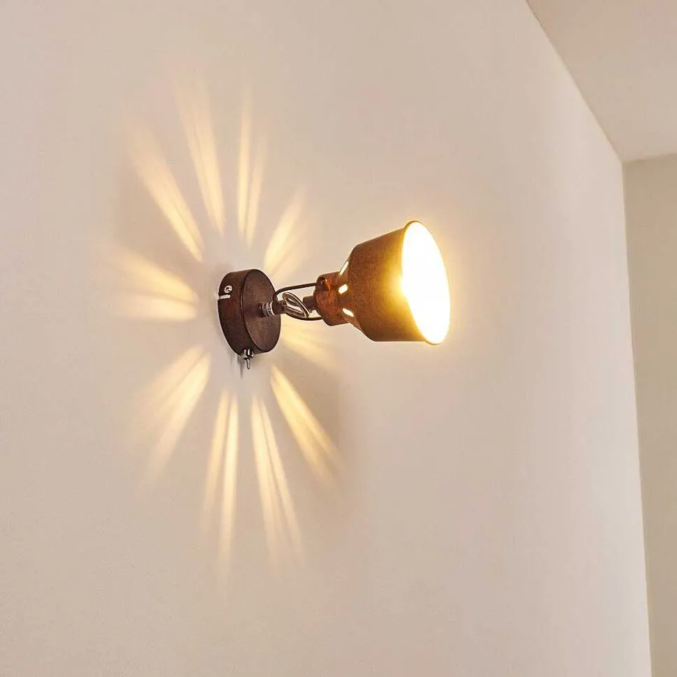 Applique Murale Safari Rouille, 1 Lumiere