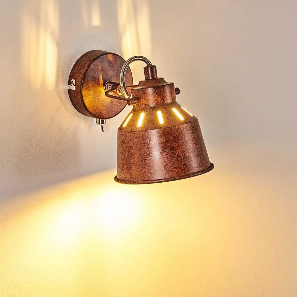 Applique Murale Safari Rouille, 1 Lumiere