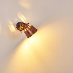 Applique Murale Safari Rouille, 1 Lumiere