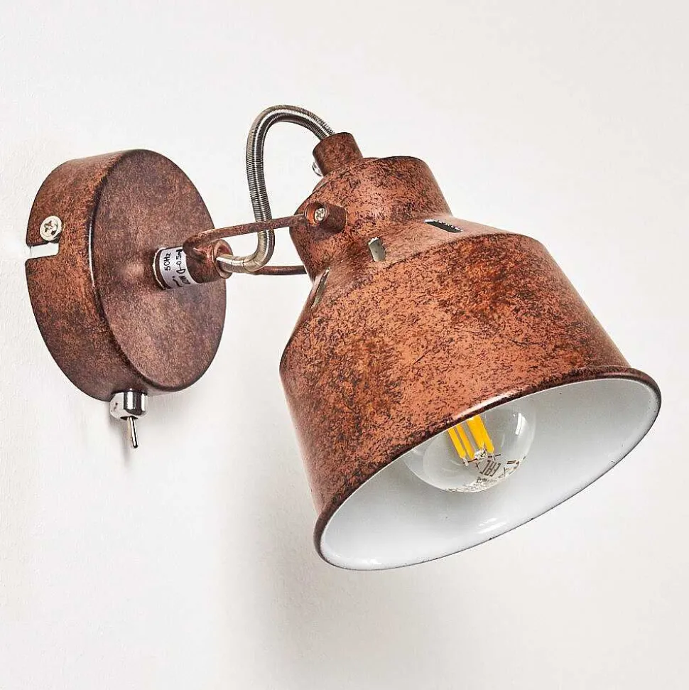 Applique Murale Safari Rouille, 1 Lumiere