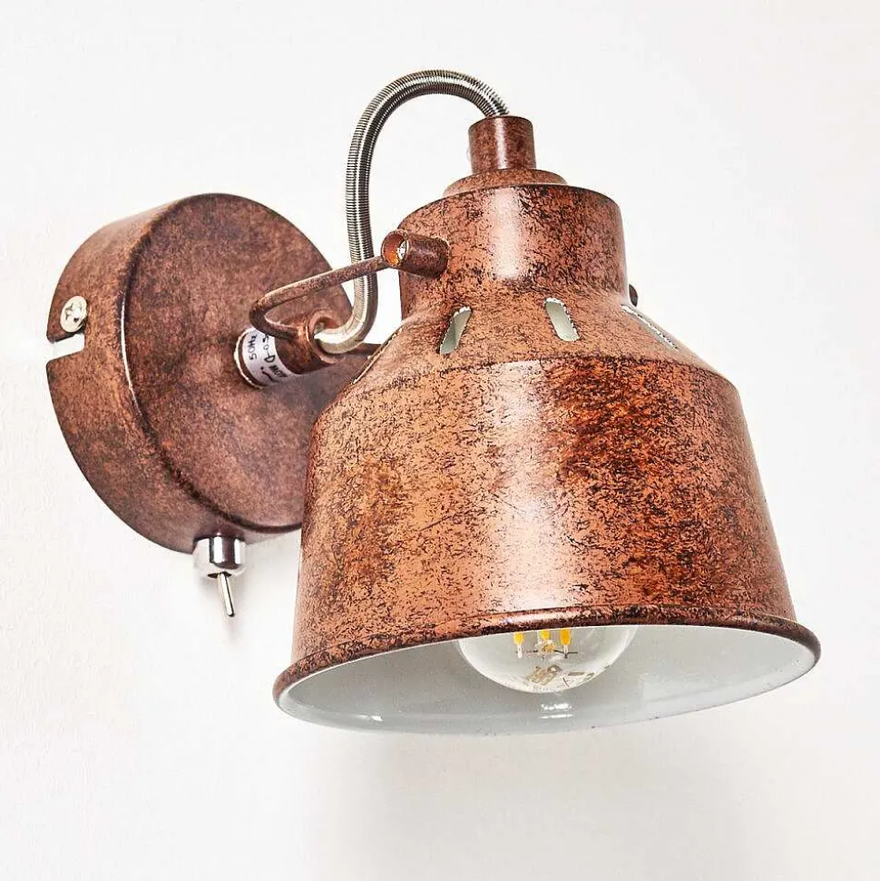 Applique Murale Safari Rouille, 1 Lumiere