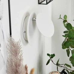 Applique Murale Sanguedo Led Chrome, Blanc, 1 Lumiere