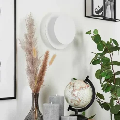 Applique Murale Sanguedo Led Chrome, Blanc, 1 Lumiere