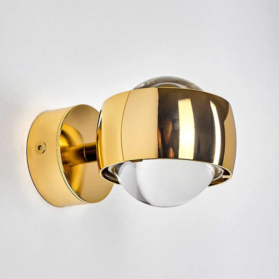 Applique Murale Sapri Or, 1 Lumiere