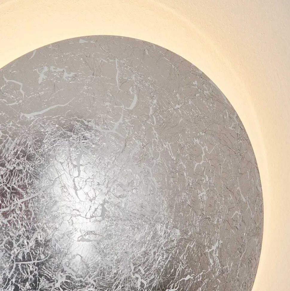 Applique Murale Storkyro Led Argente, 1 Lumiere