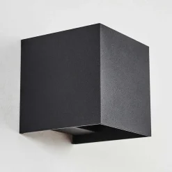 Applique Murale Strandaa Led Noir, 2 Lumieres