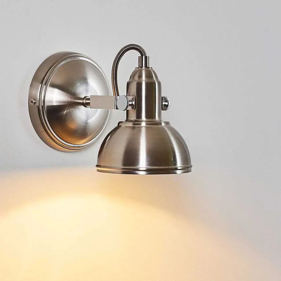 Applique Murale Tina Nickel Mat, 1 Lumiere