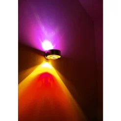 Applique Murale Top Light Pukmaxxwall Led Chrome, 2 Lumieres