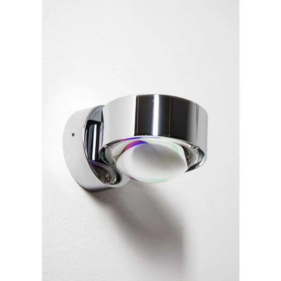Applique Murale Top-Light Pukwall Led Chrome, 2 Lumieres