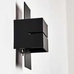 Applique Murale Tora Noir, 1 Lumiere