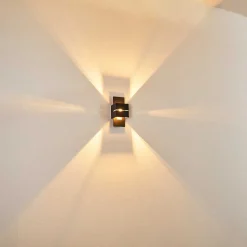 Applique Murale Tora Noir, 1 Lumiere