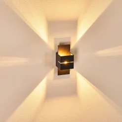 Applique Murale Tora Noir, 1 Lumiere