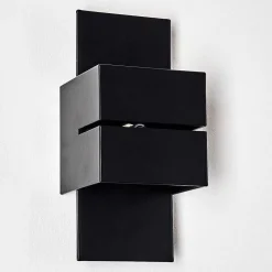 Applique Murale Tora Noir, 1 Lumiere