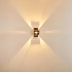 Applique Murale Tora Noir, 1 Lumiere