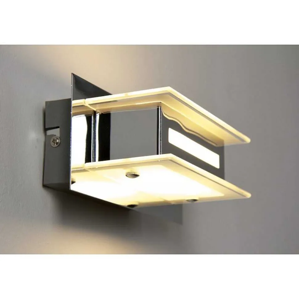 Applique Murale Trio 2220 Led Chrome, 1 Lumiere