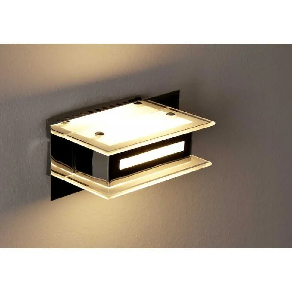 Applique Murale Trio 2220 Led Chrome, 1 Lumiere